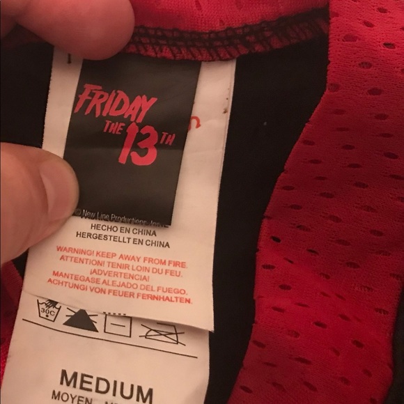 Halloween Costume Top Cheerleader Slasher Victim - Picture 6 of 10